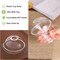 100 Pack plastic cups with dome lids | Plastic Cocktail Glasses with lids | Plastic Drinking Cups with Lids | Bulk Party Cups | Wedding Tumblers